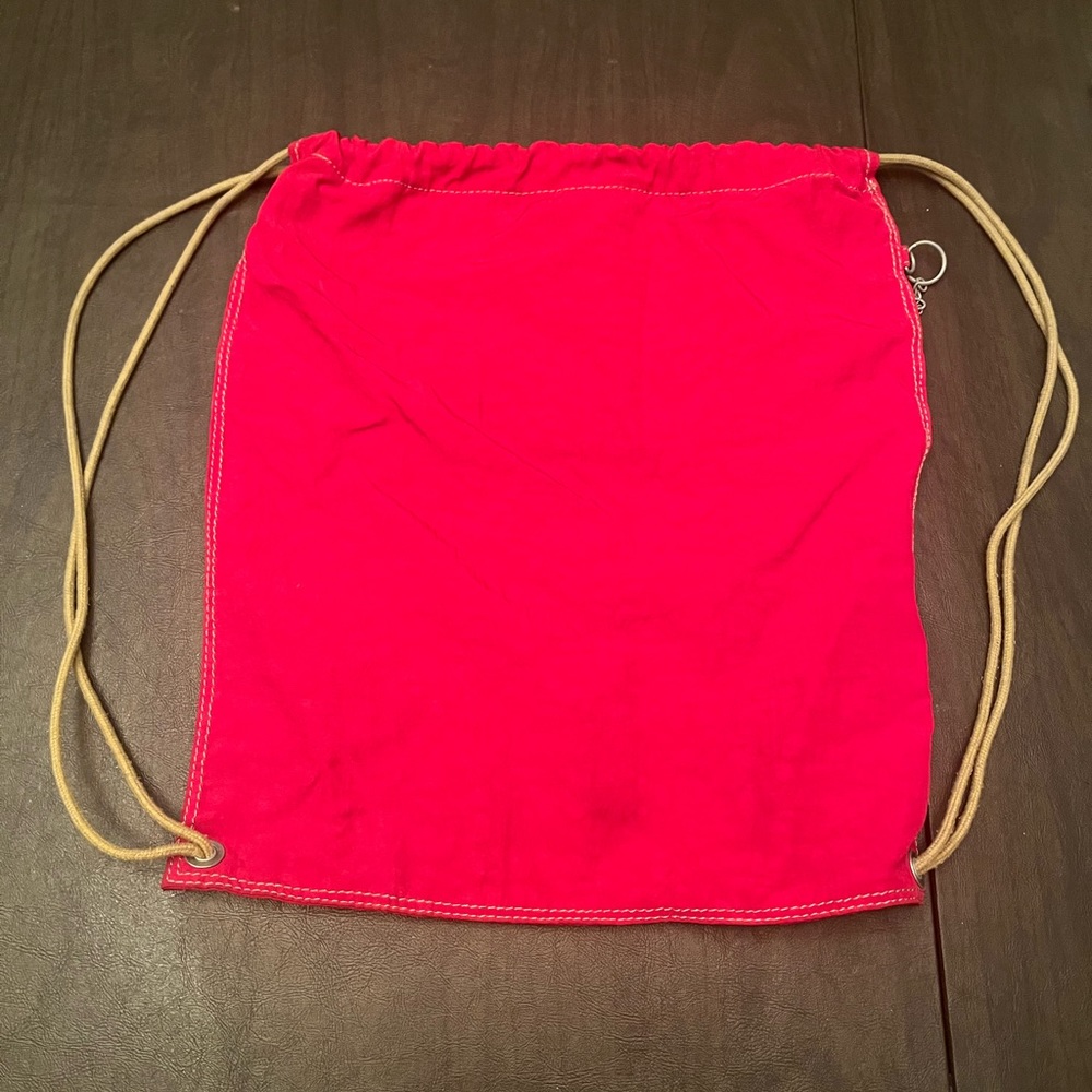 Kipling Red Backpack Drawstring - image 2